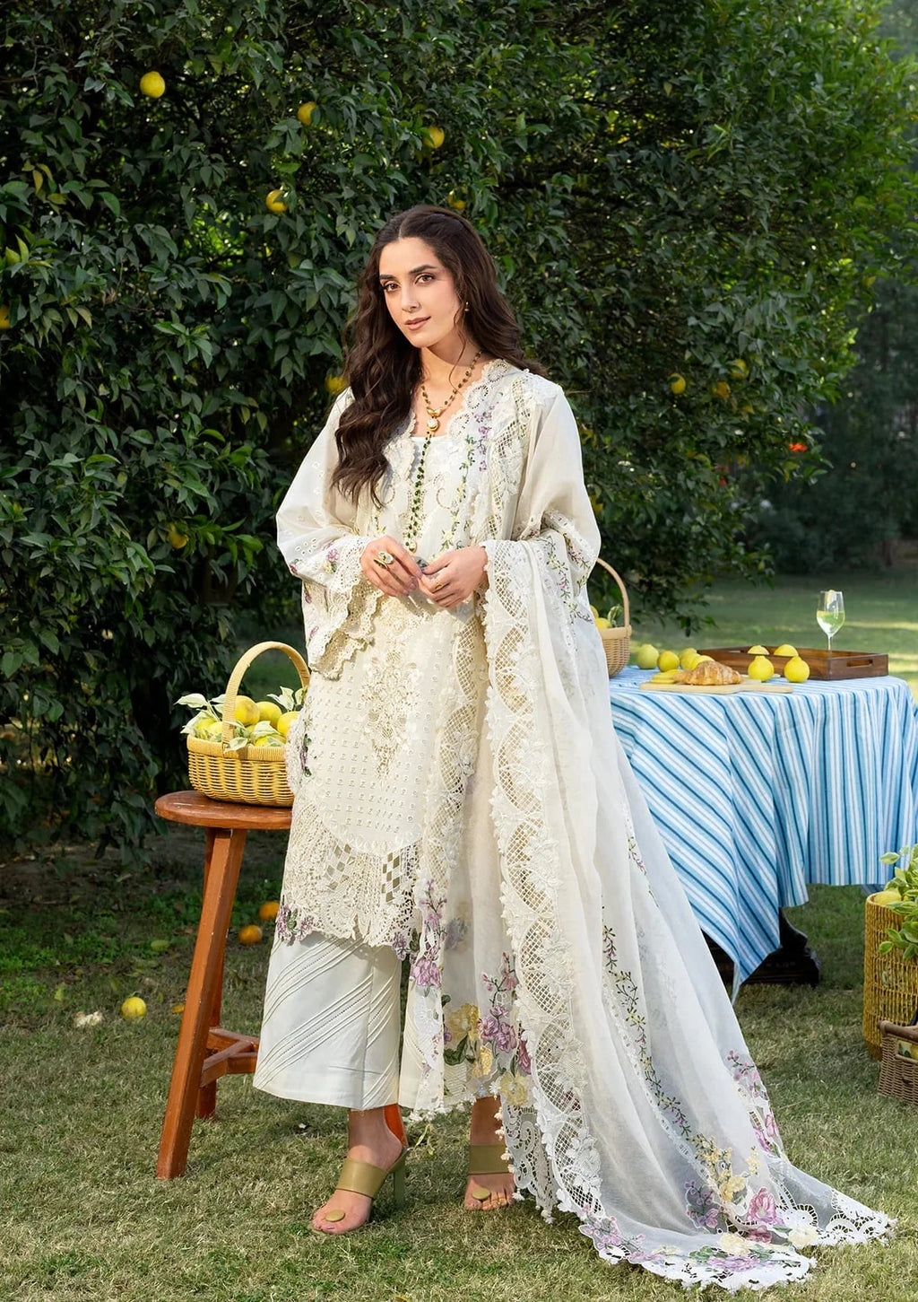 Zara Jahan- Lawn Dress D-1122