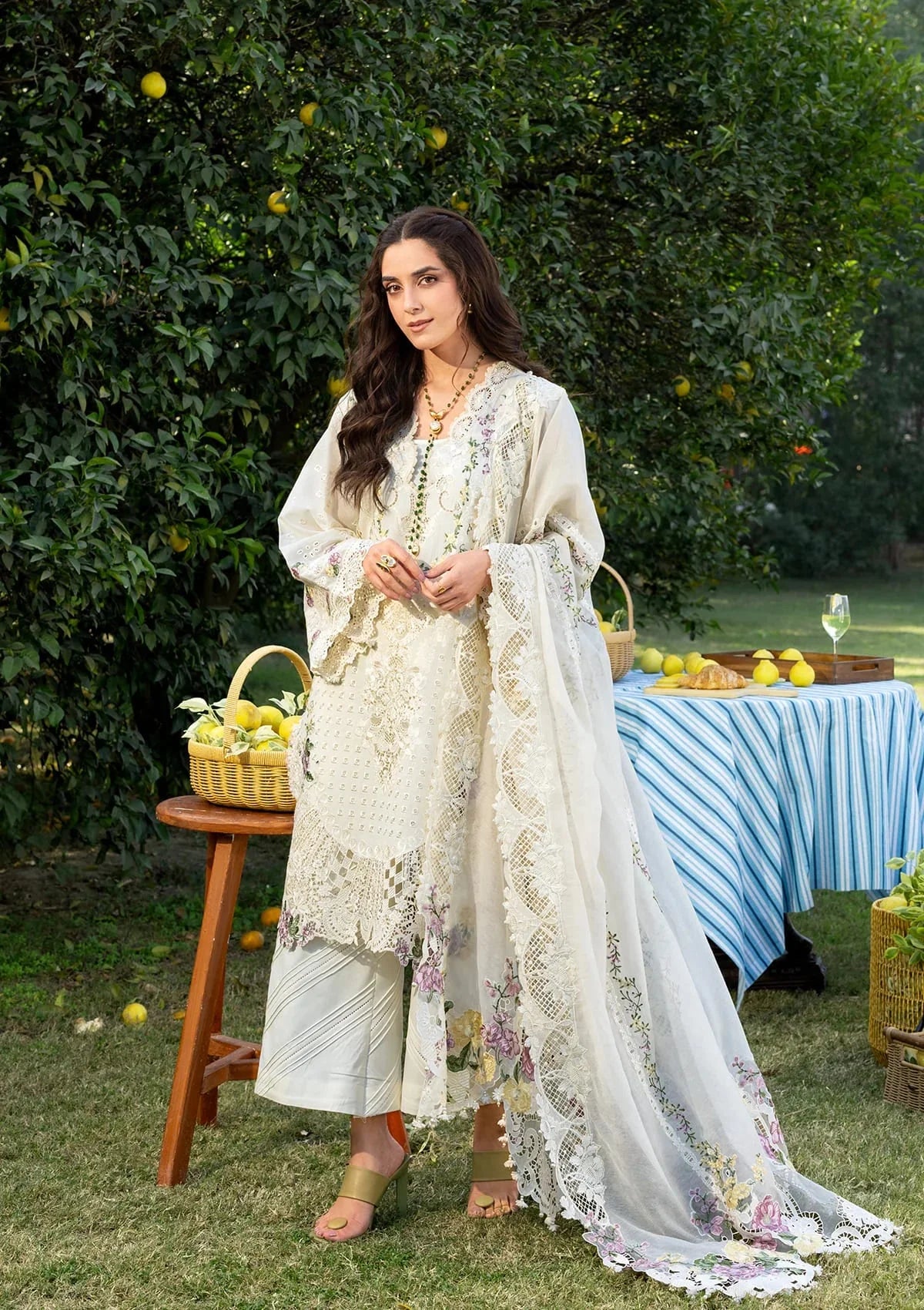 Zara Jahan- Lawn Dress D-1122