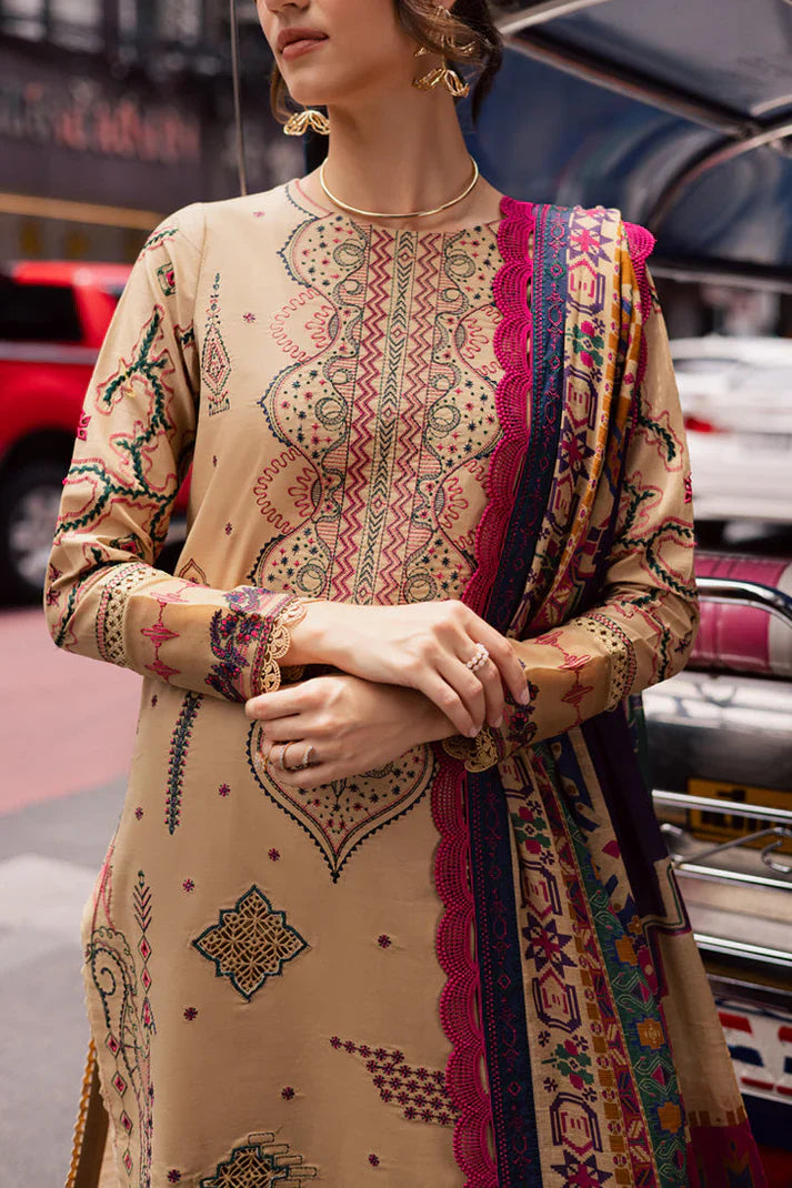 Zara Jahan- Lawn Dress K-1021