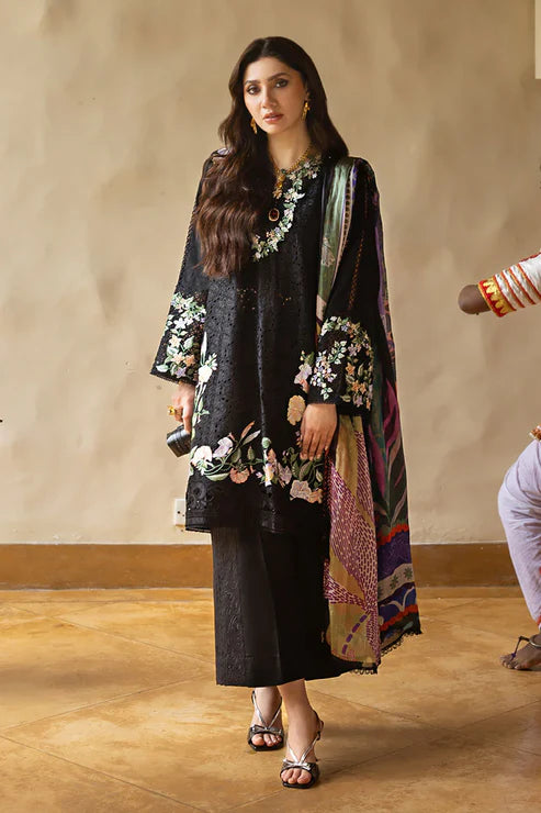 Zara Jahan- Lawn Dress D-1057