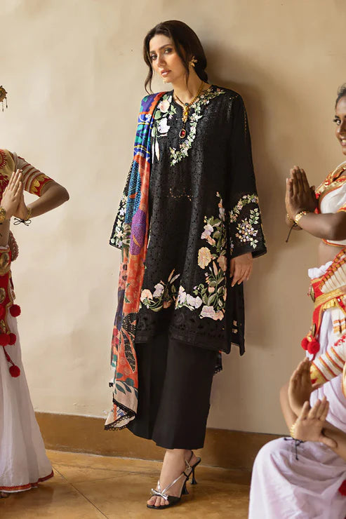 Zara Jahan- Lawn Dress D-1057