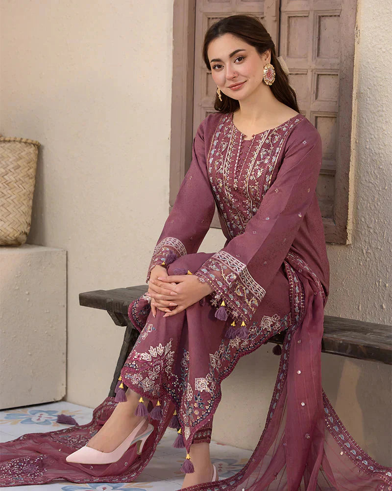 Zara Jahan- Lawn Dress D-1039
