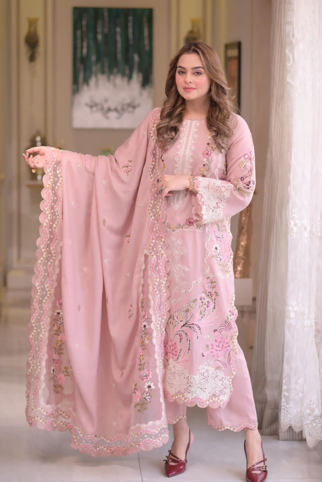 Zara Jahan - Lawn Dress K-4034