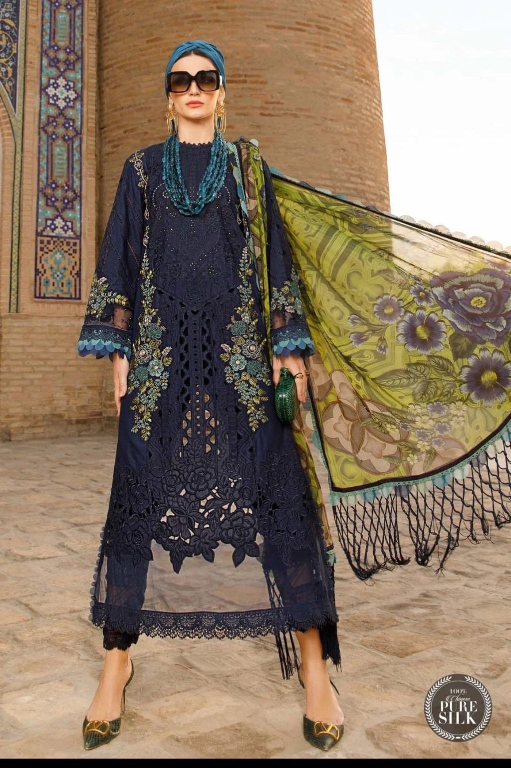 Zara Jahan - Lawn Dress K-4040