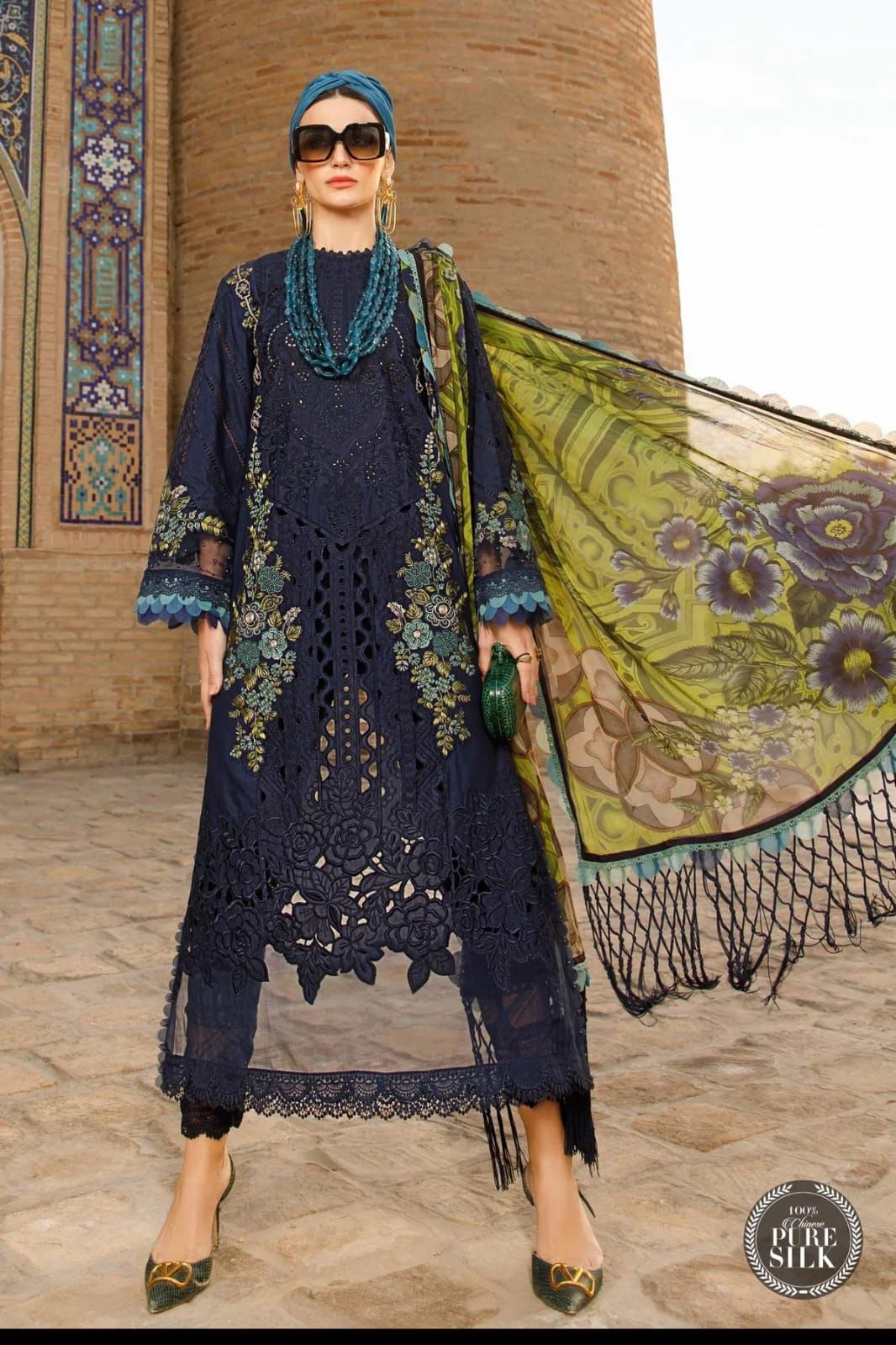 Zara Jahan - Lawn Dress K-4040