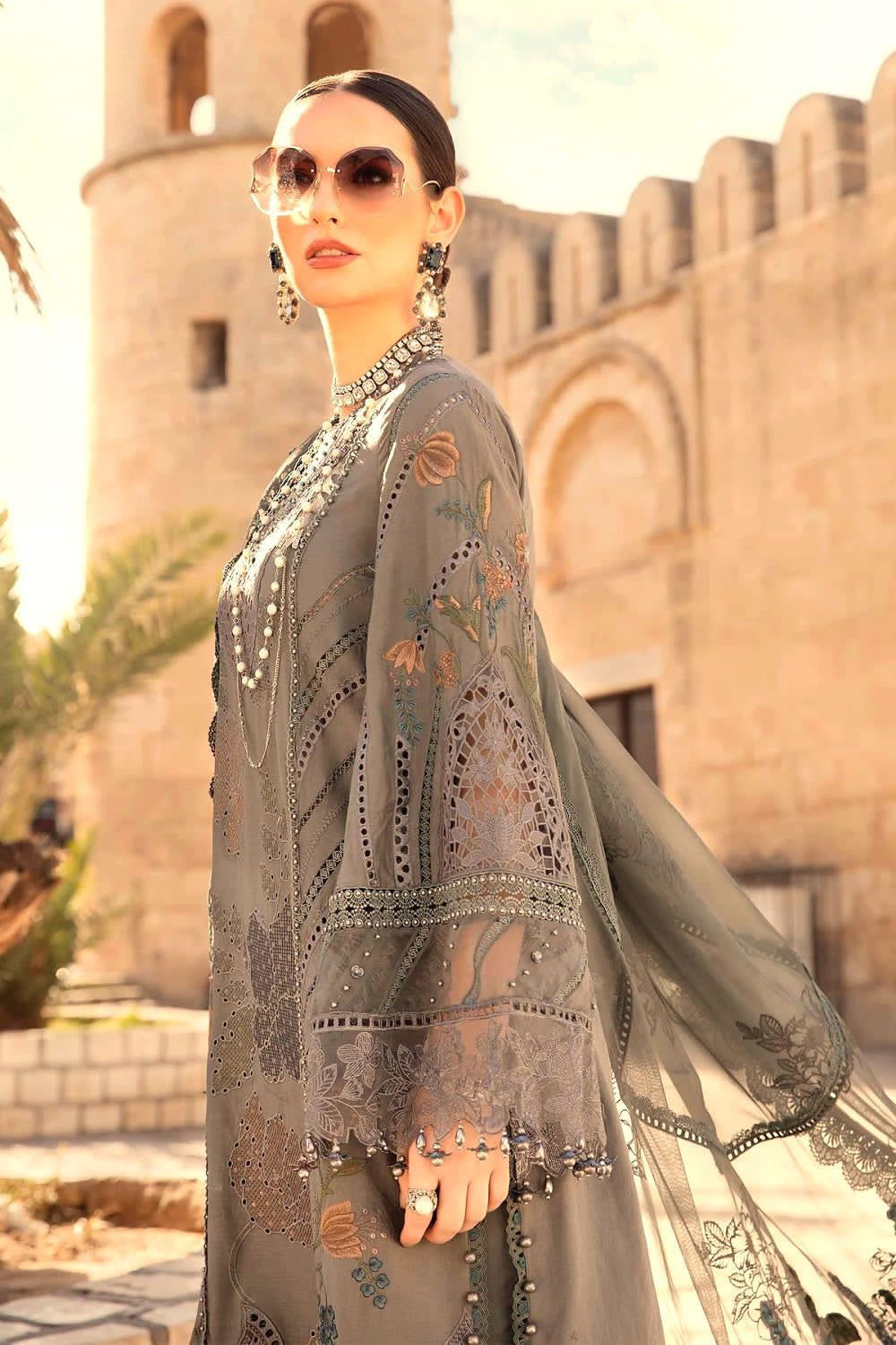 Zara Jahan - Lawn Dress K-4041