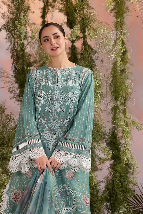 Zara Jahan - Lawn Dress K-4043