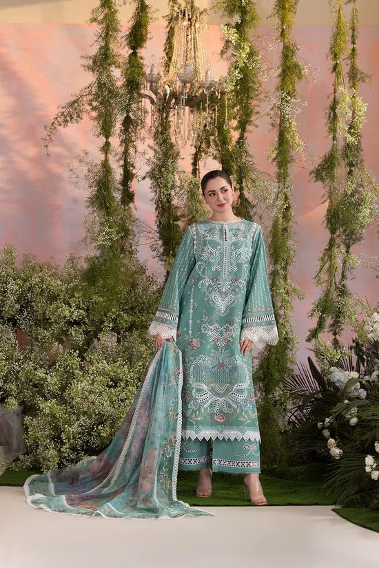 Zara Jahan - Lawn Dress K-4043