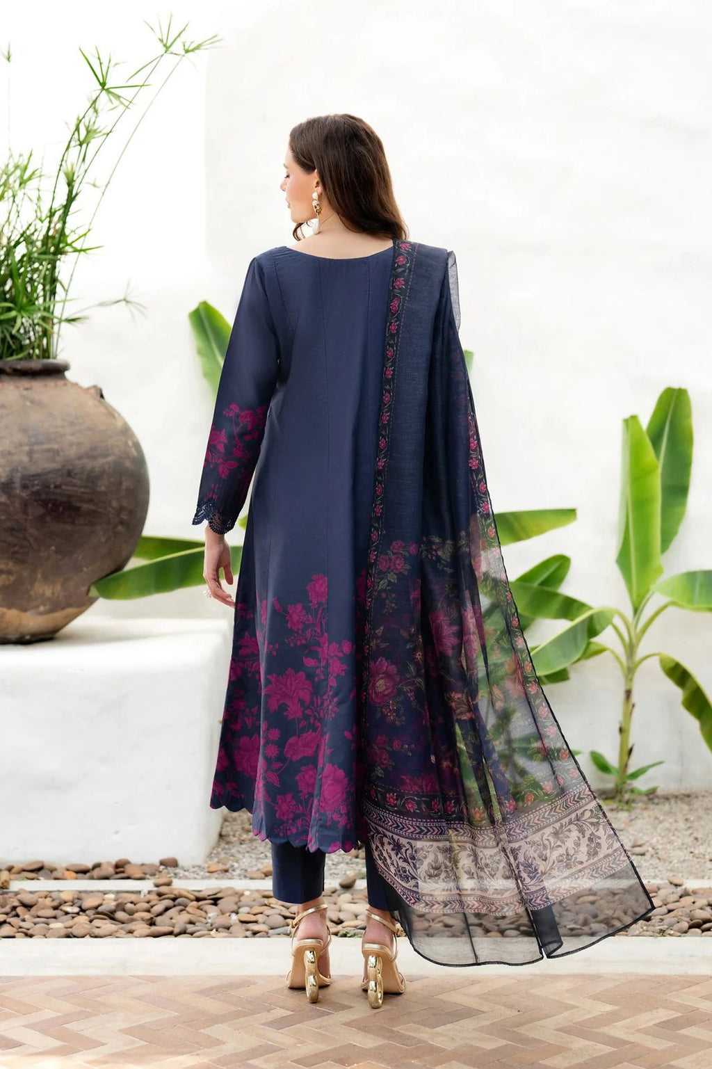 Zara Jahan - Lawn Dress K-4046