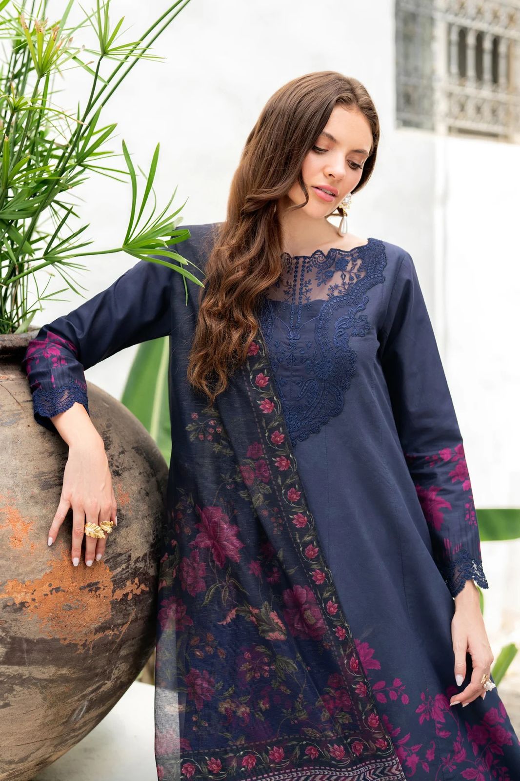 Zara Jahan - Lawn Dress K-4046