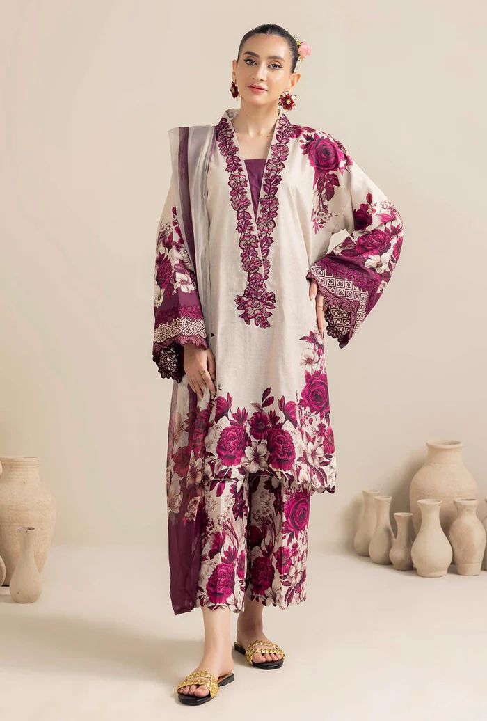 Zara Jahan - Lawn Dress K-4051