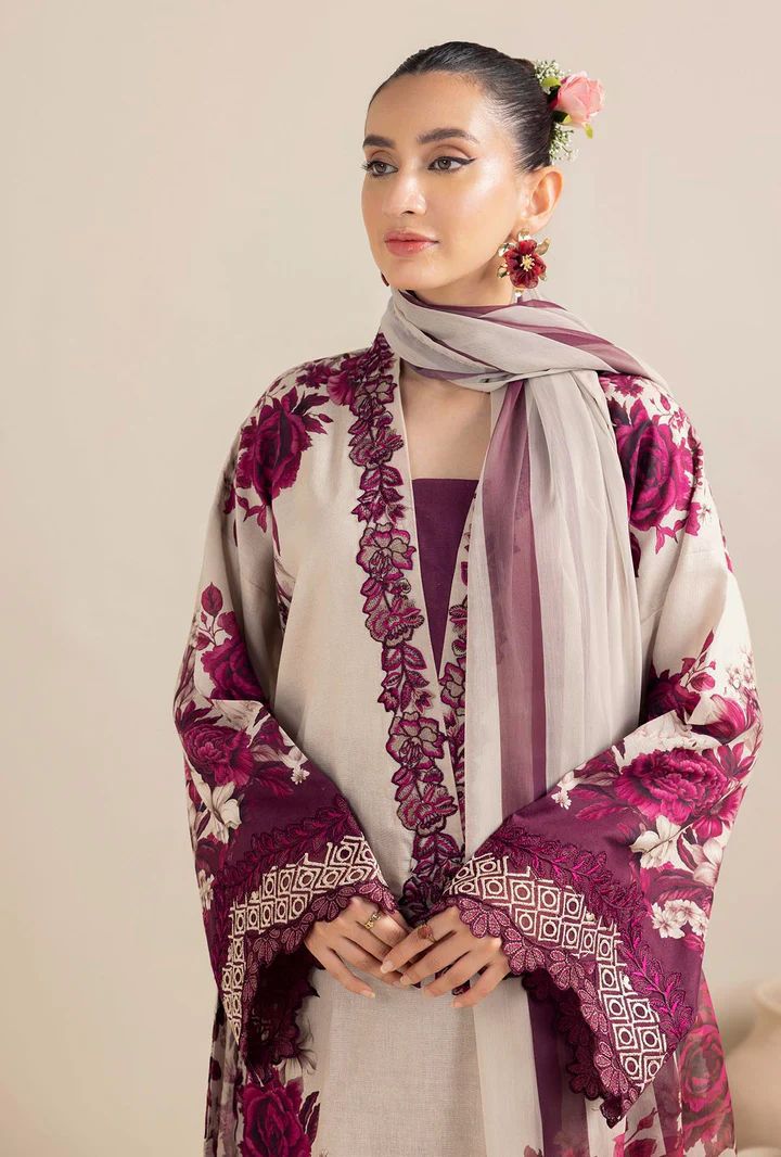 Zara Jahan - Lawn Dress K-4051