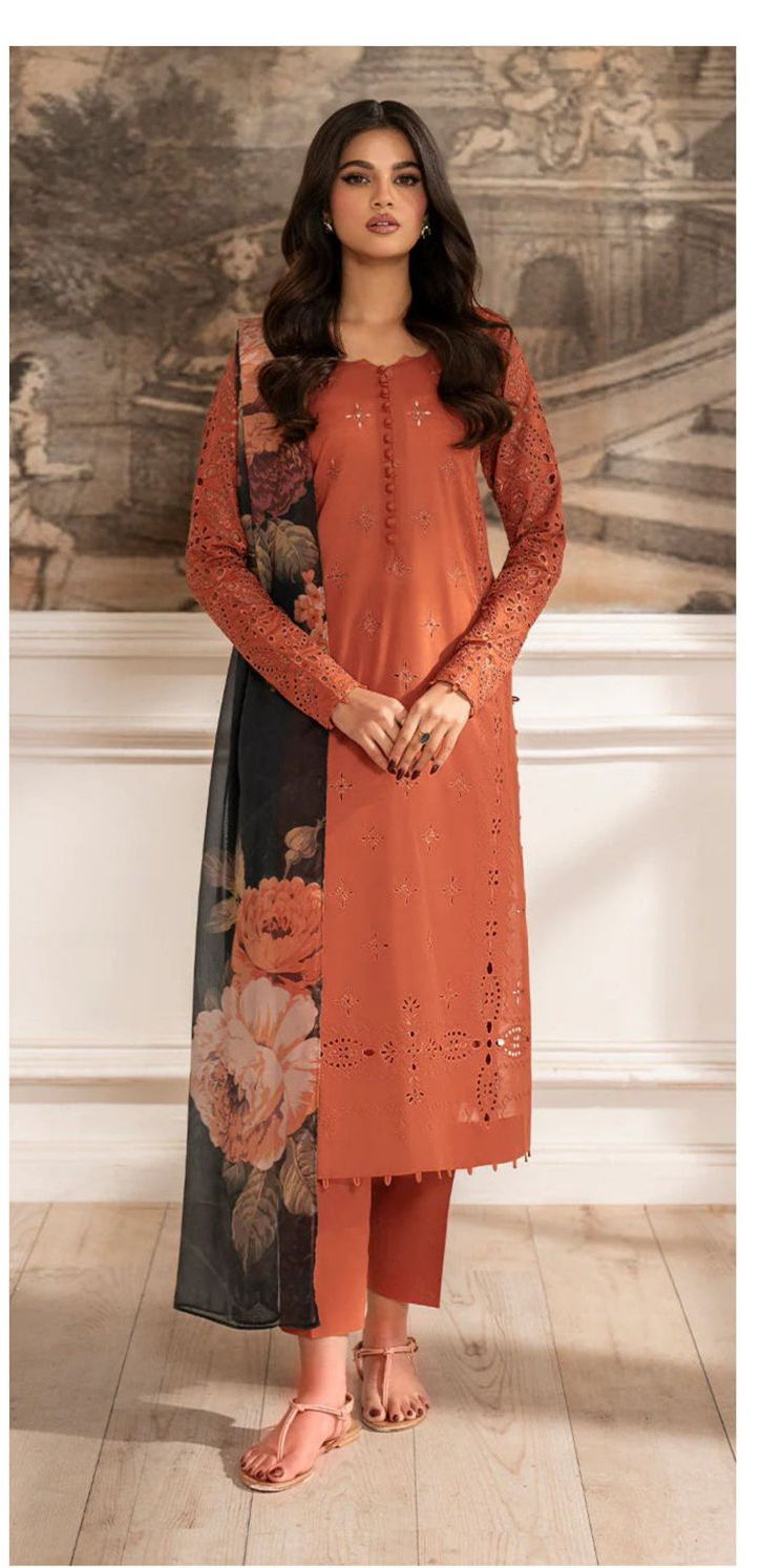 Zara Jahan - Lawn Dress K-4053