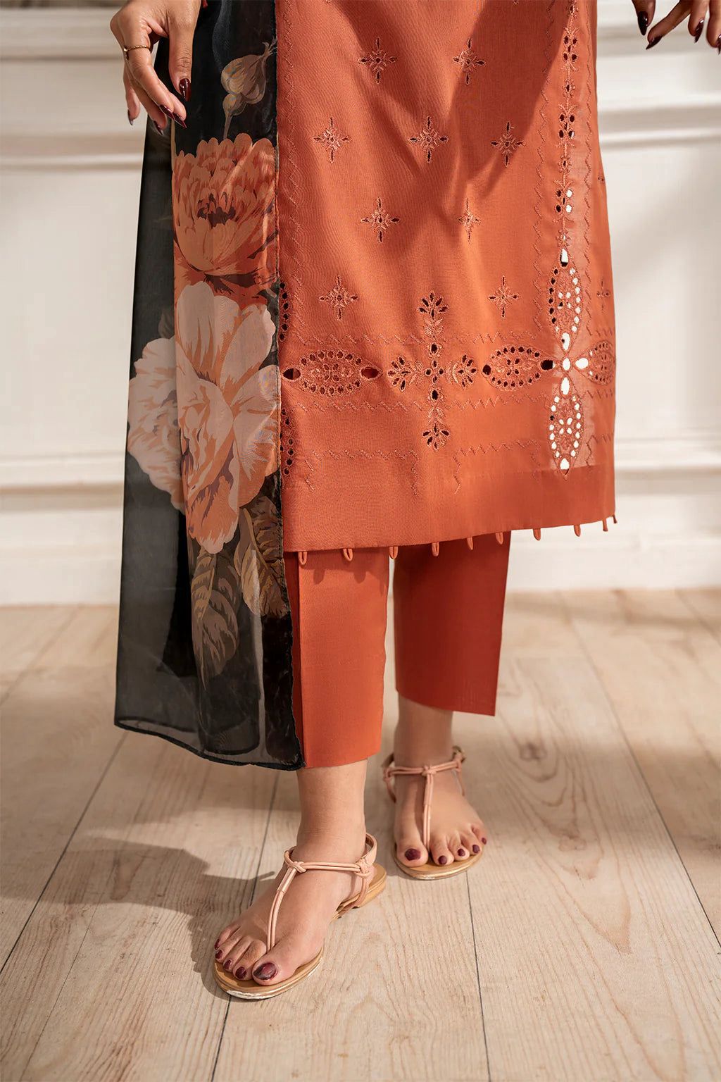 Zara Jahan - Lawn Dress K-4053