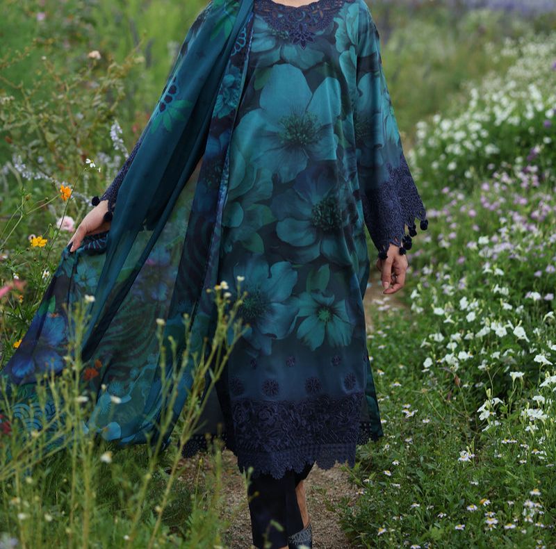Zara Jahan - Lawn Dress K-4055