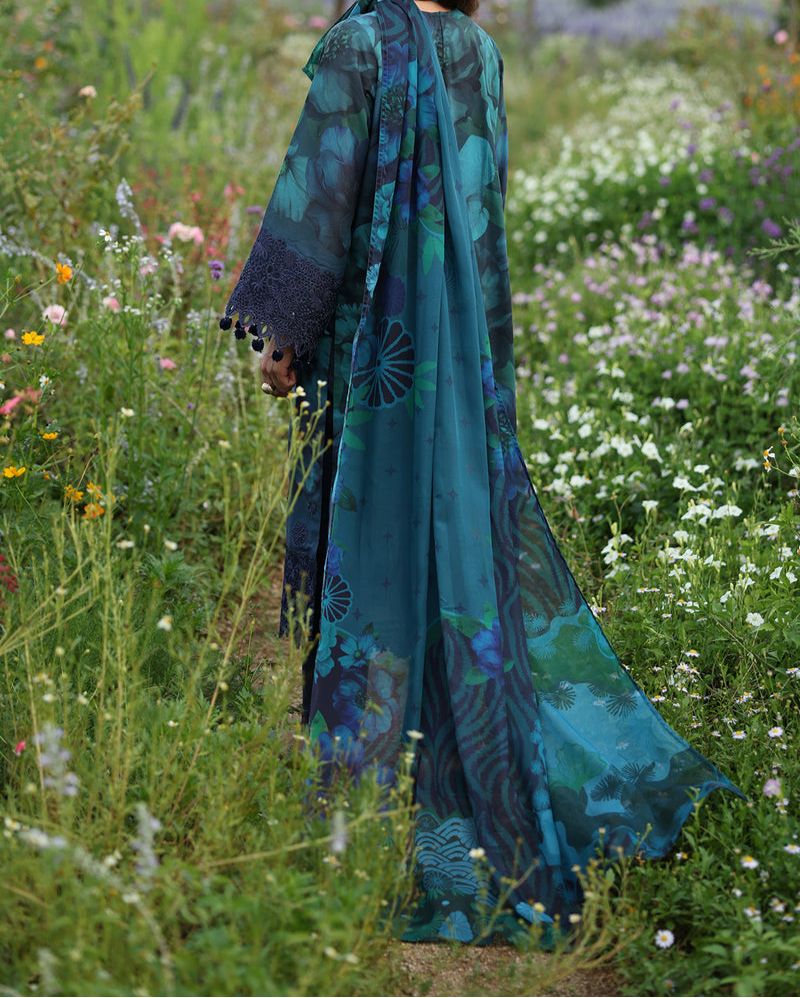 Zara Jahan - Lawn Dress K-4055