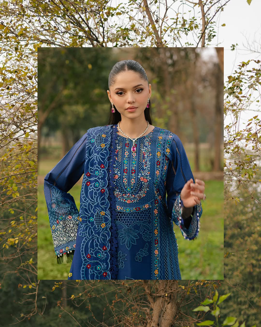 Zara Jahan - Lawn Dress K-4058