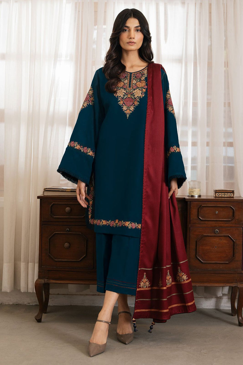 Zara Jahan- Lawn Dress K-3264