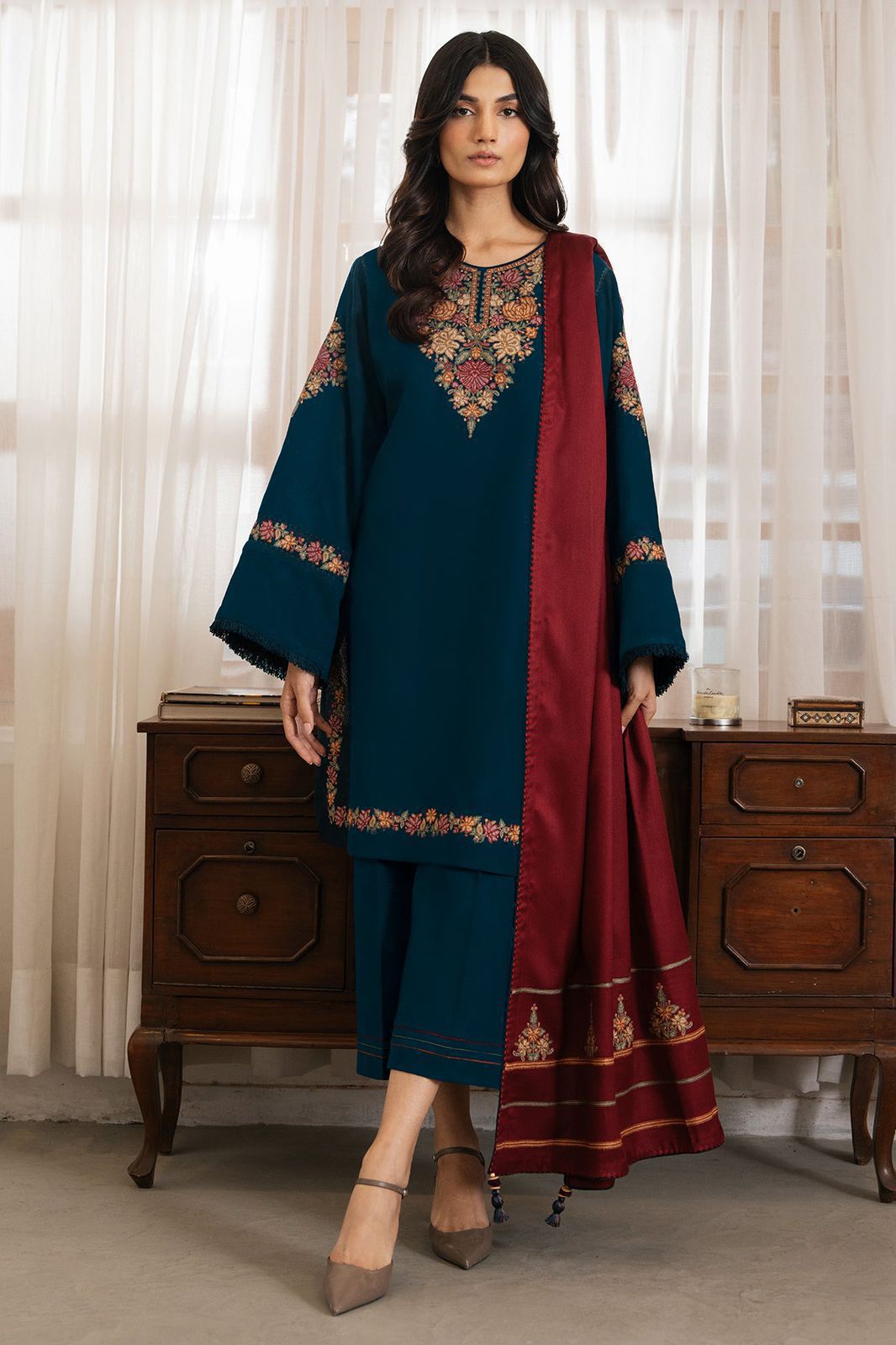 Zara Jahan- Lawn Dress K-3264