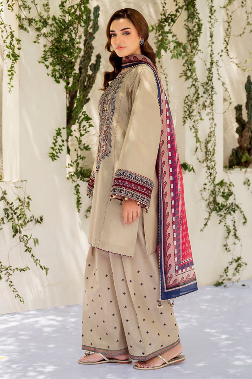 Zara Jahan- Lawn Dress K-1013