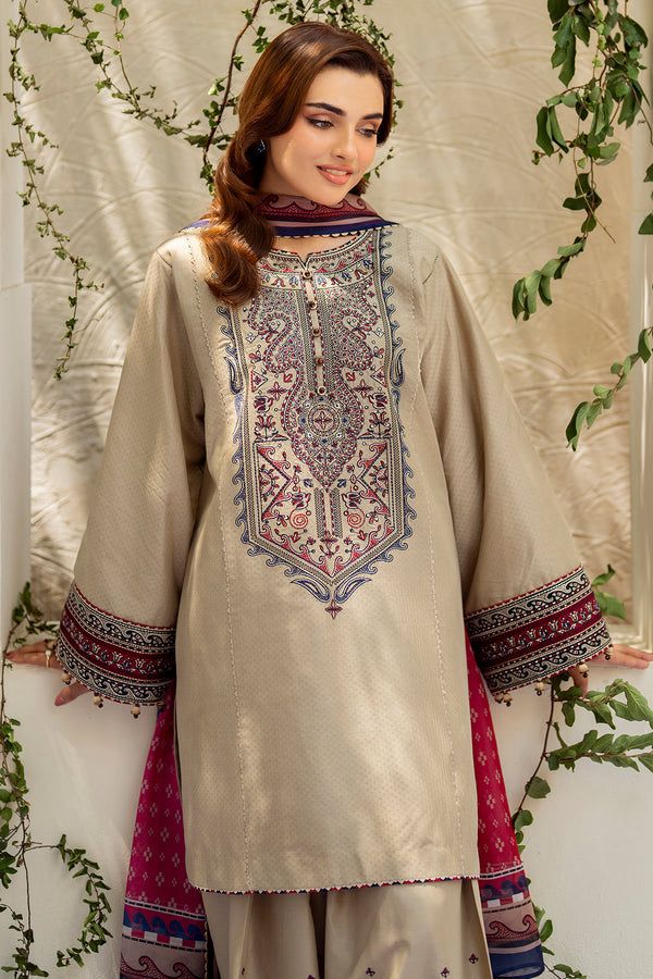 Zara Jahan- Lawn Dress K-1013
