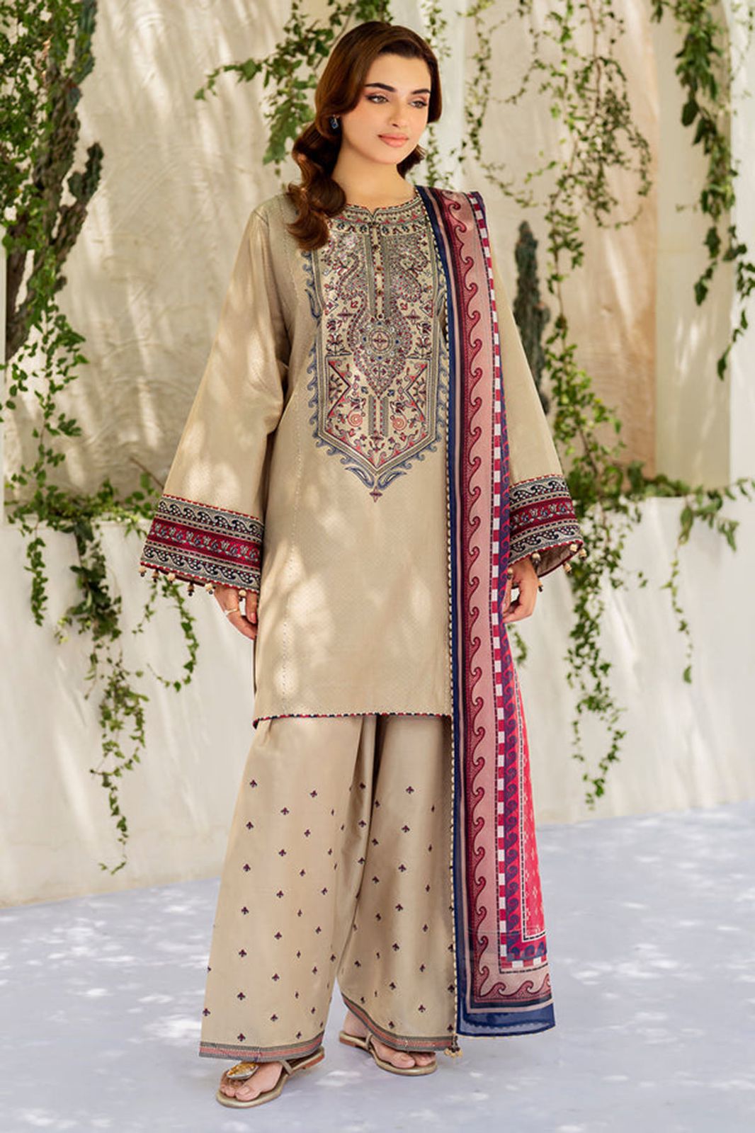 Zara Jahan- Lawn Dress K-1013