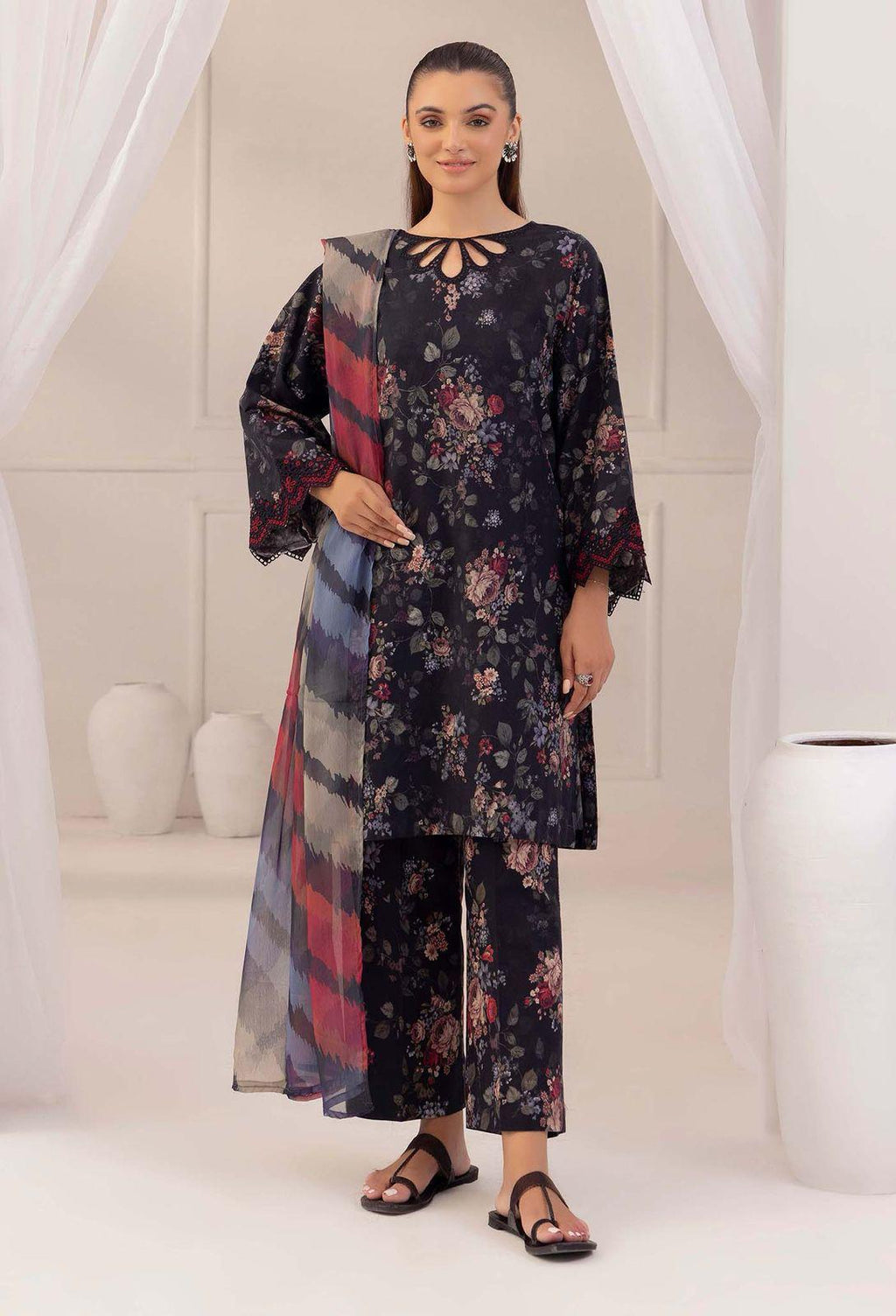 Zara Jahan- Lawn Dress K-3268