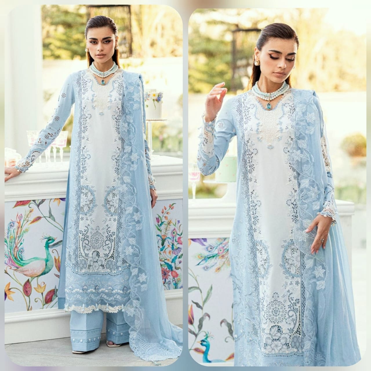 Zara Jahan- Lawn Dress D-1026