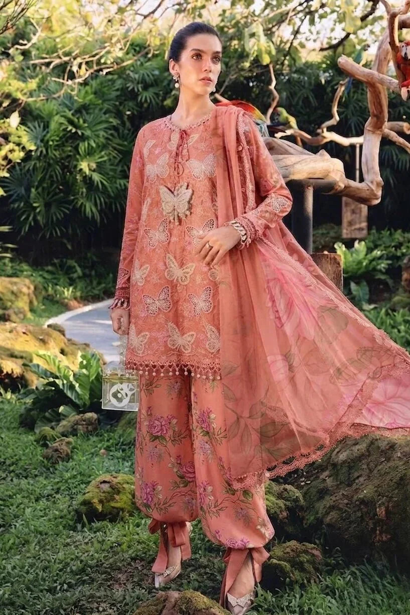 Zara Jahan- Lawn Dress D-1046