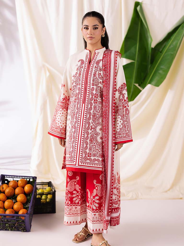 Zara Jahan- Lawn Digital Print D-1085