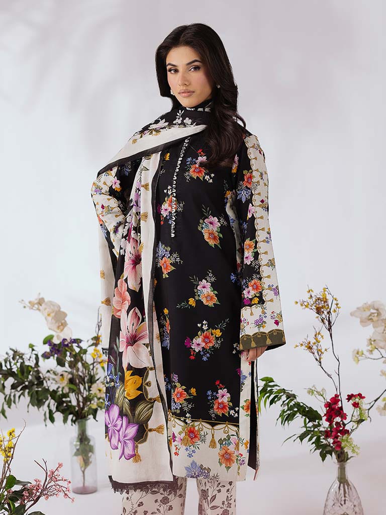 Zara Jahan- Lawn Digital Print D-1083