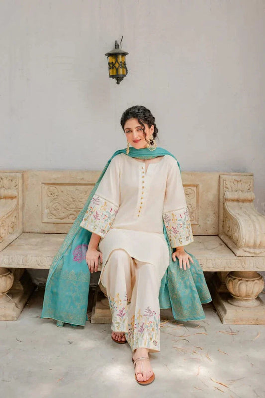 Zara Jahan- Lawn Dress D- 023