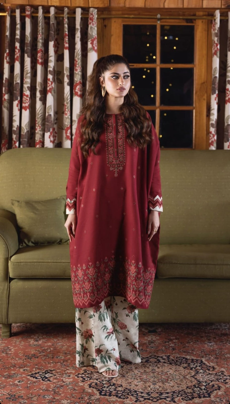 Zara Jahan- Dhanak 3pc Suit Dress D-17