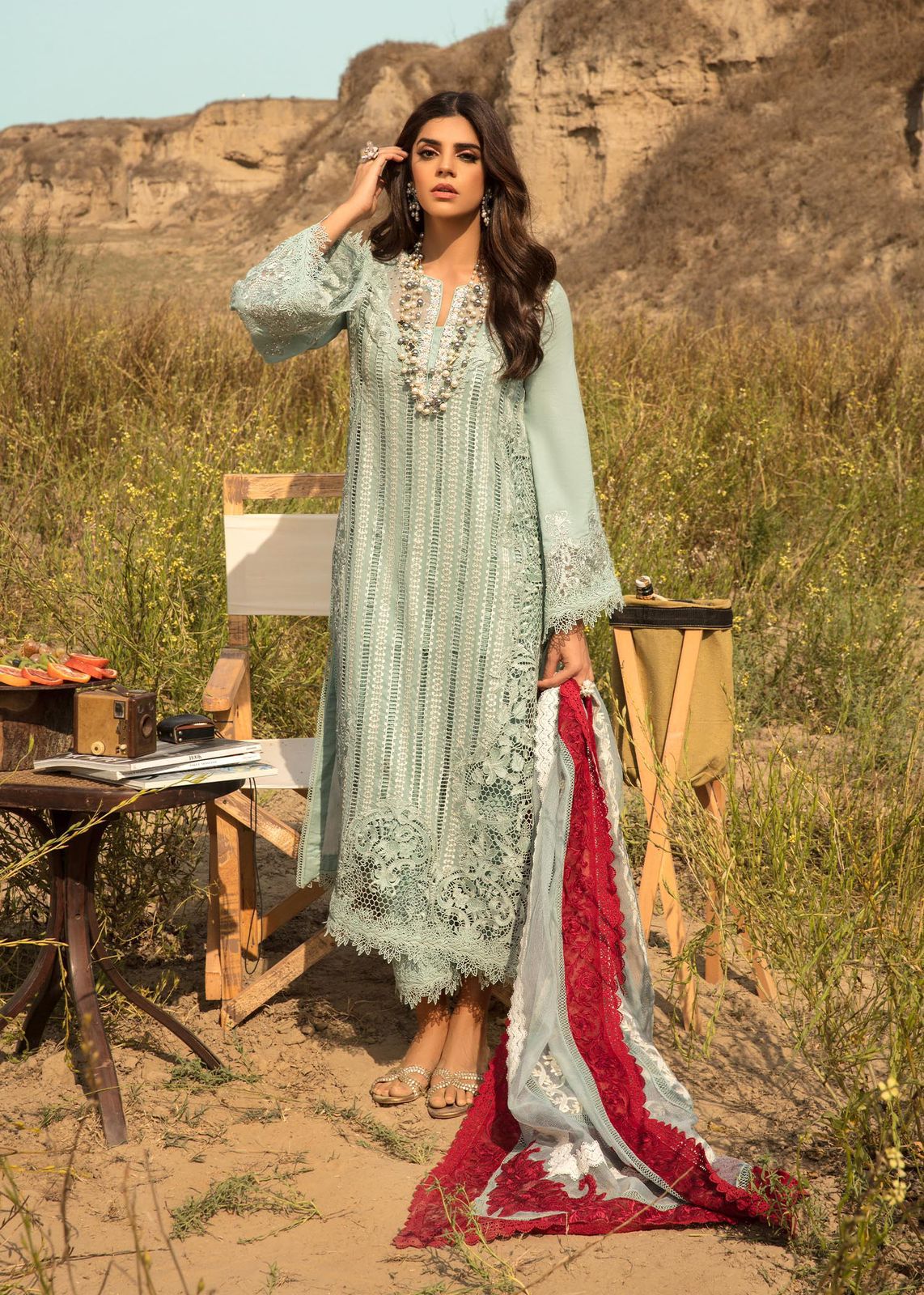 Zara Jahan- Lawn Dress D-1041