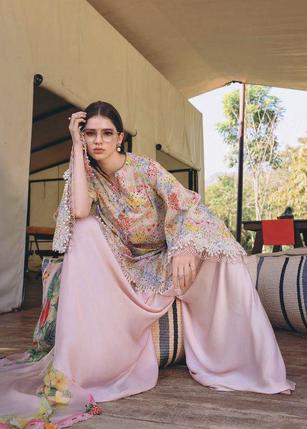 Zara Jahan- Lawn Dress D-1058