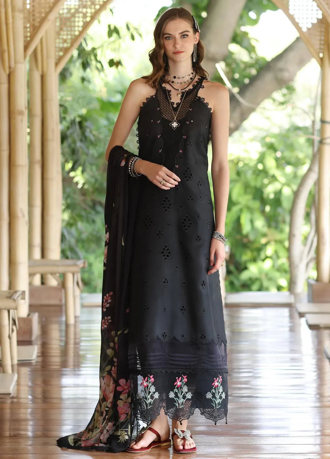 Zara Jahan- Lawn Dress K- 572