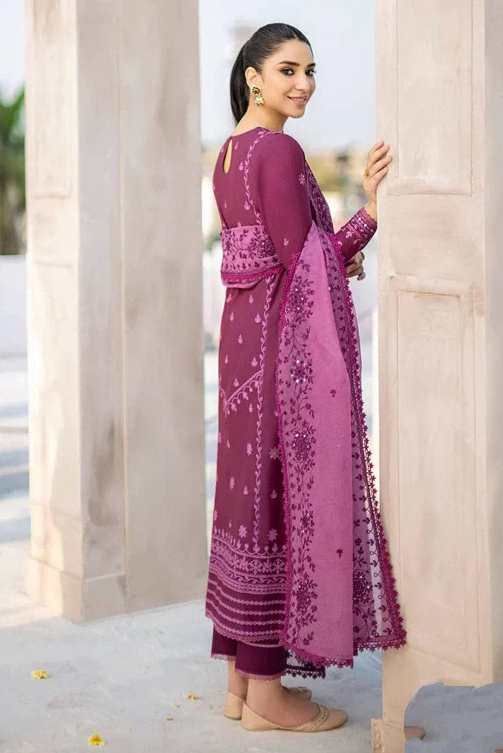 Zara Jahan- Lawn Dress  D-1121