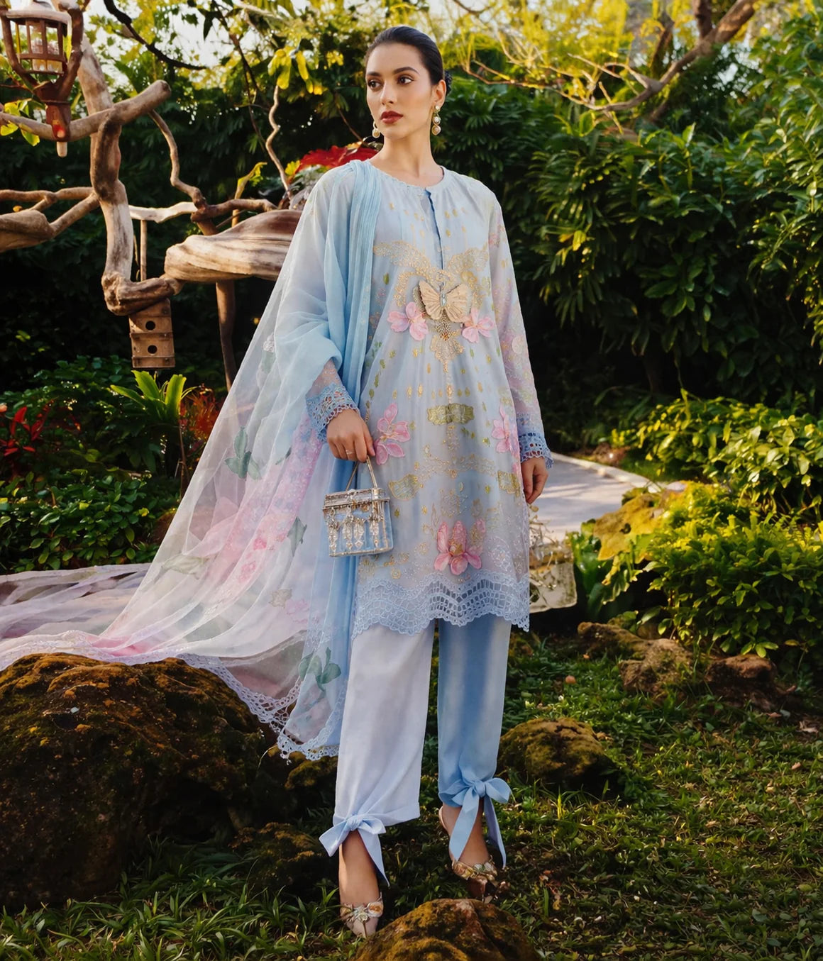 Zara Jahan- Lawn Dress D-1047