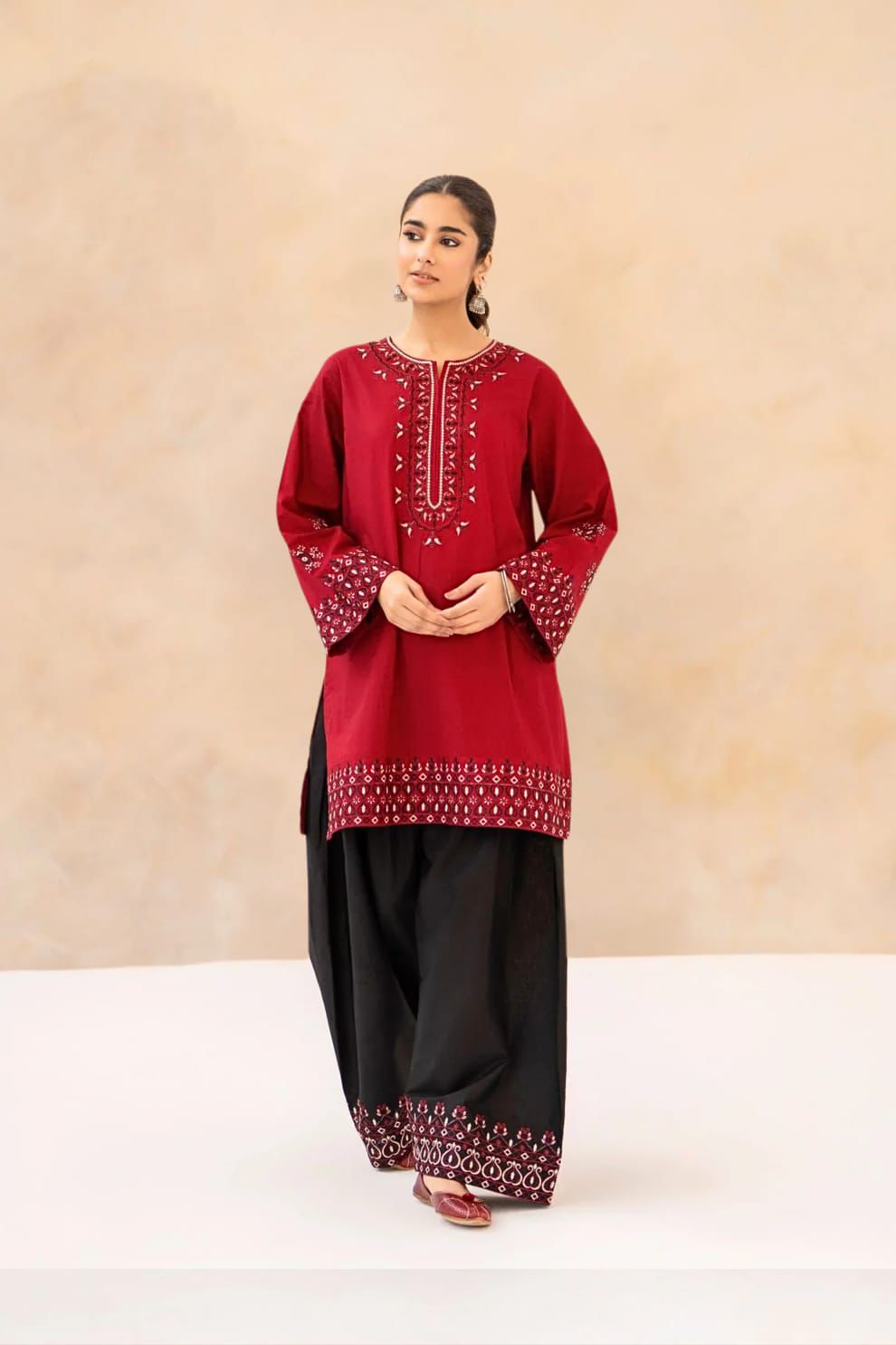 Zara Jahan- Lawn Dress 2PC D-1116