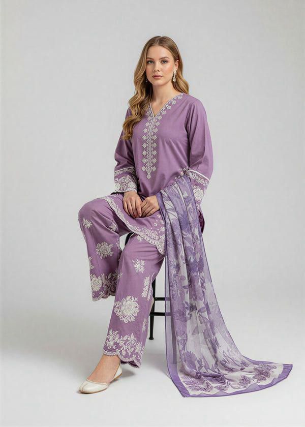 Zara Jahan- Lawn Dress D- 1113