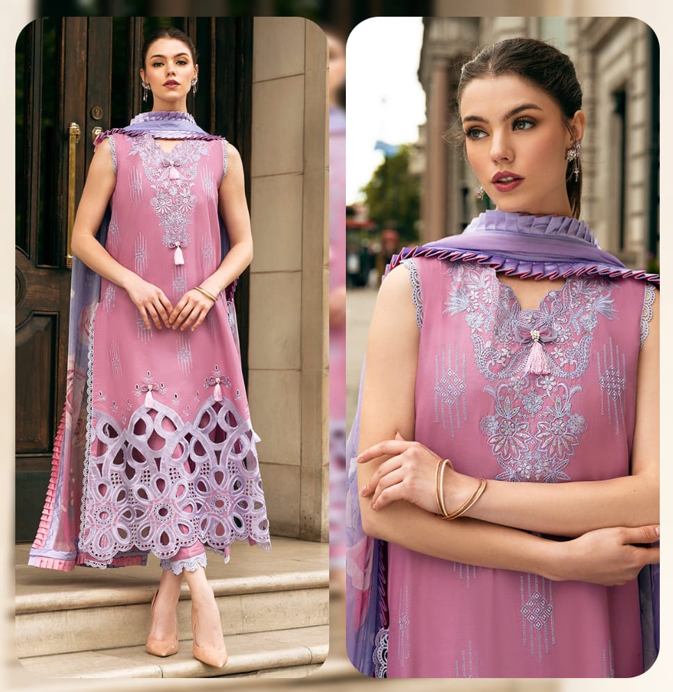 Zara Jahan- Lawn Dress D-1034