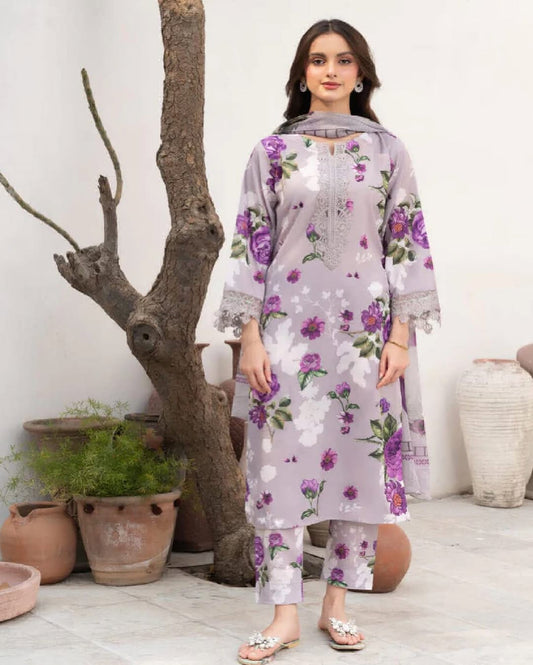 Zara Jahan- Lawn Dress D- 032
