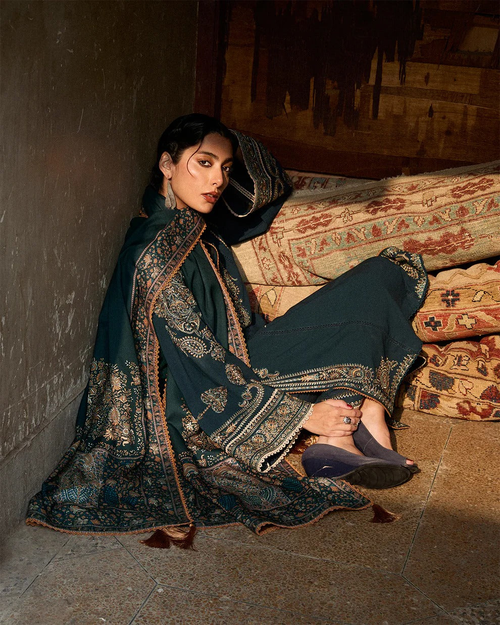 Zara Jahan- Lawn Dress D- 1109