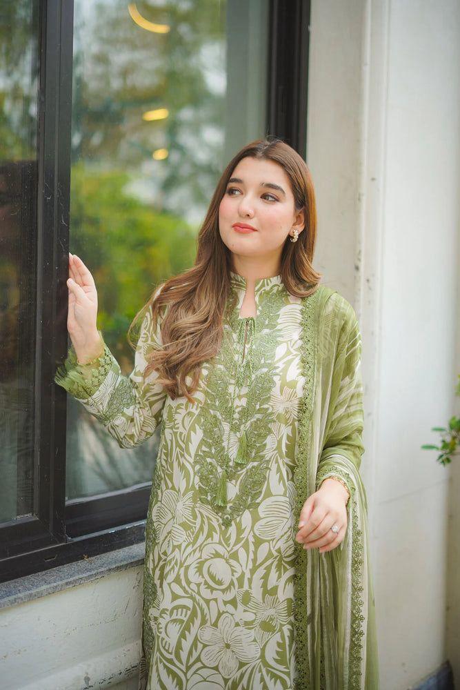 Zara Jahan- Lawn Dress D-1037