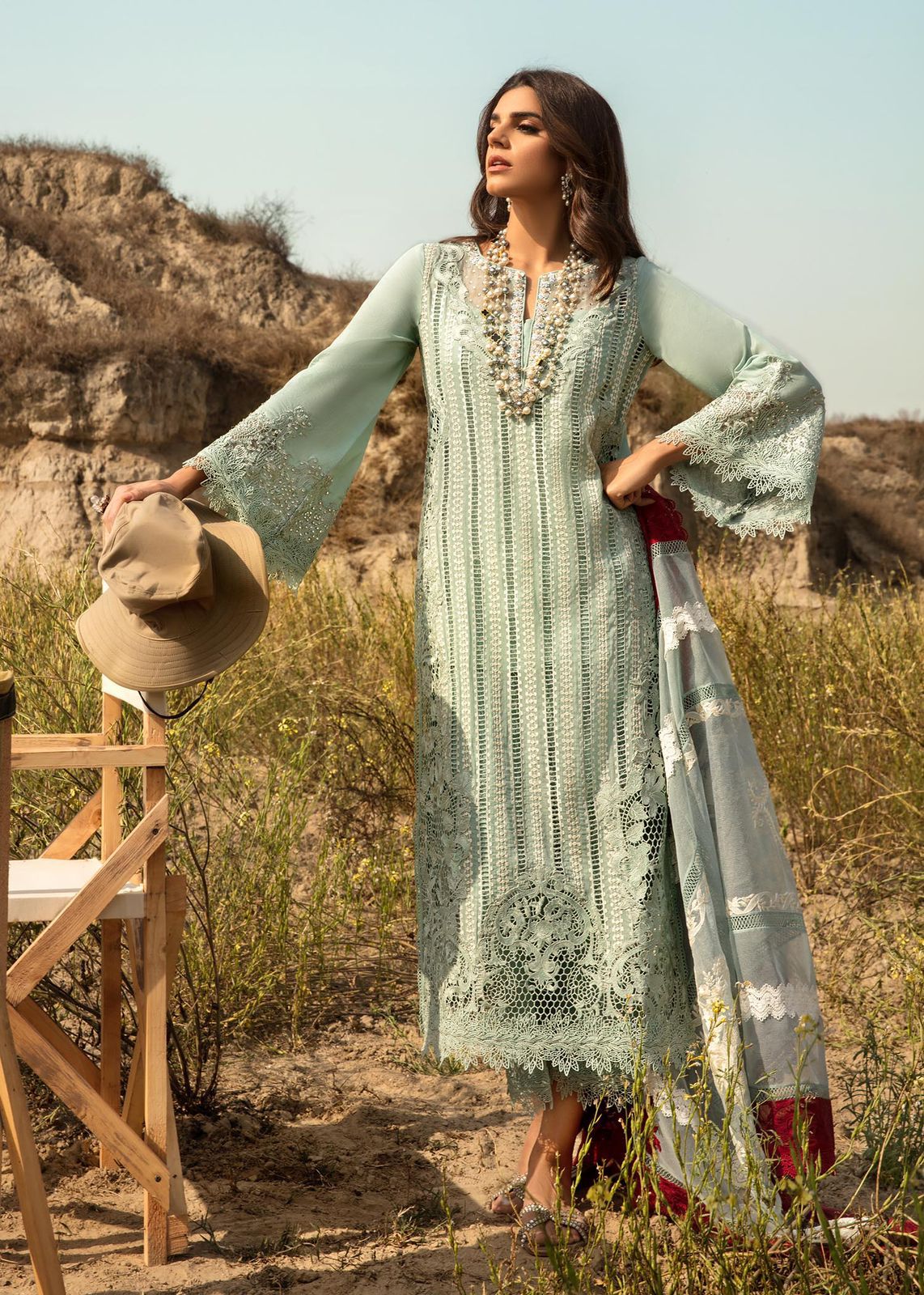 Zara Jahan- Lawn Dress D-1041