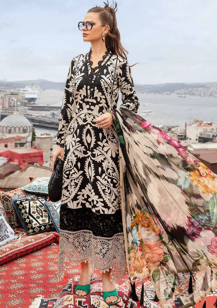 Zara Jahan - Lawn Dress K-4045