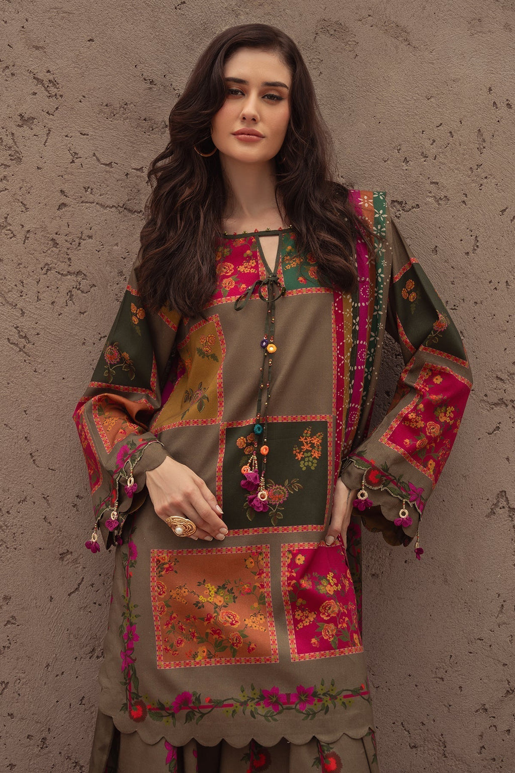 Zara Jahan- Lawn Dress K-3271
