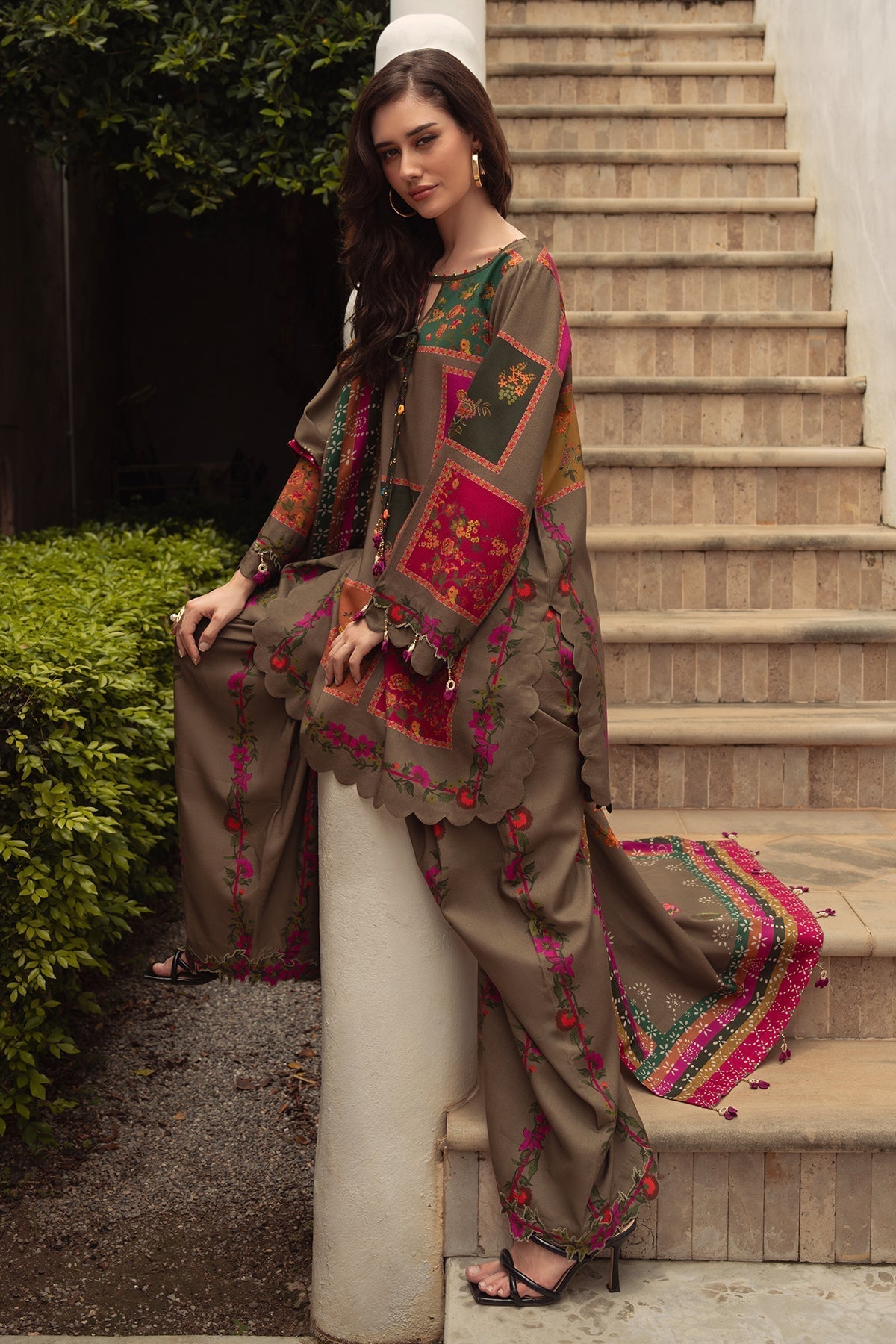 Zara Jahan- Lawn Dress K-3271