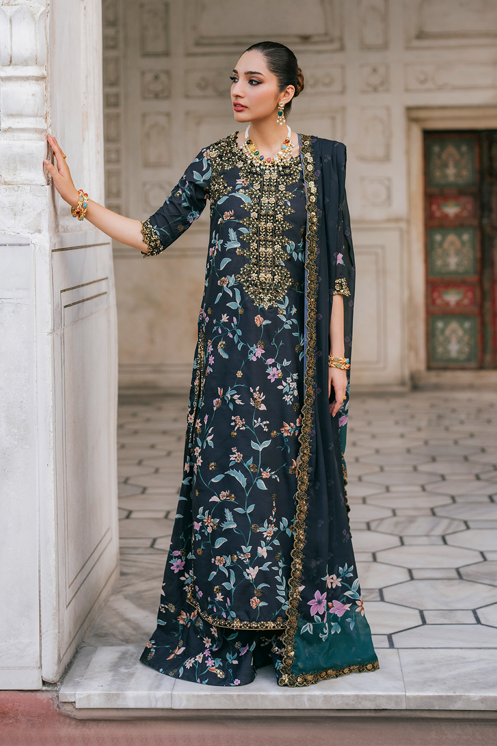 Zara Jahan - Lawn Dress K-4038