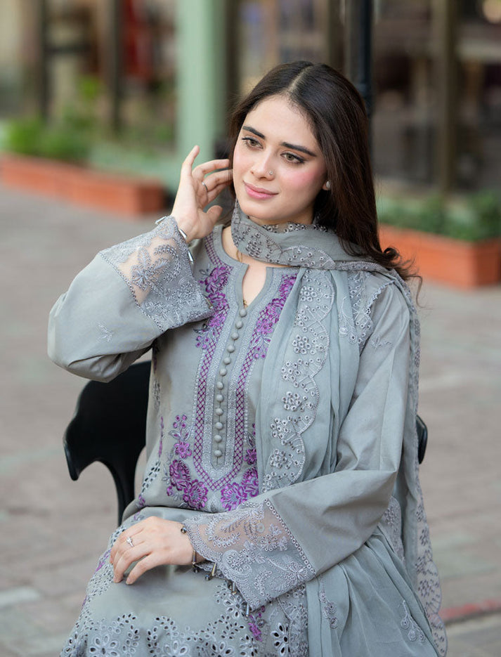 Zara Jahan- Lawn Dress D-777